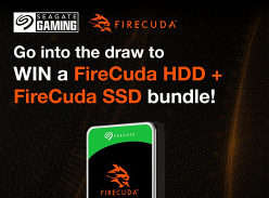 Win a Seagate FireCuda HDD and SSD Bundle