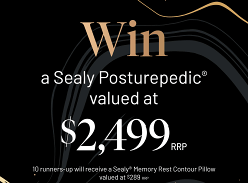 Win a Sealy Posturepedic