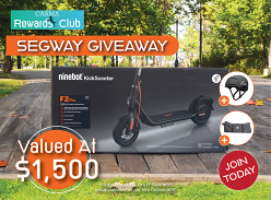 Win a Segway Electric Scooter Bundle