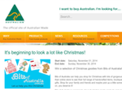 Win a selection of Christmas goodies from Bits of Australia!
