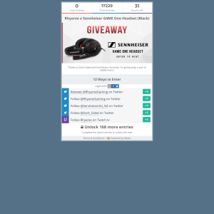 Win a Sennheiser GAME ONE Gaming Headset