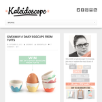 Win a set of 5 Daisy Eggcups from Tufts! - Kaleidoscope Blog