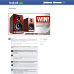 Win a set of amazing Audioengine HD6 speakers finished in Cherry, worth $1099!