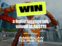 Win a Set of American Tourister Rolio Luggage