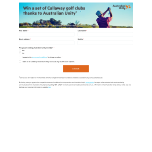 Win a set of Callaway Golf Clubs