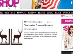 Win a set of Domayne Bookends