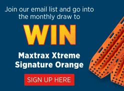 Win a Set of Maxtrax Xterme in Signature Orange
