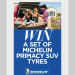 Win a set of Michelin primary SUV tyres