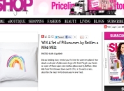 Win a Set of Pillowcases by Battles x Mike Mills