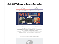 Win a Set of Tyres & More