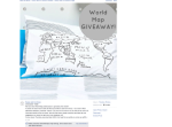 Win a set of 'World Map' pillowcases!