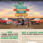 Win a Shannons American Classics Tour for Two Plus a 2014 Indian Chief Classic Motorcycle