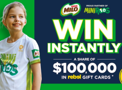 Win a share of $100K in Rebel gift cards