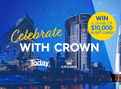 Win a Share of $10K Crown Gift Cards