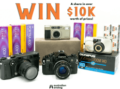 Win a Share of $10K Worth of Camera Prizes