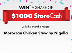 Win a Share of $1k StoreCash
