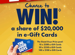 Win a Share of $20,000