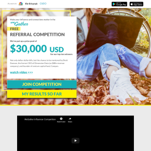 Win a share of $30k in cash prizes 