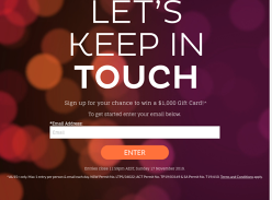 Win a Share of 6 $1,000 EFTPOS Gift Cards