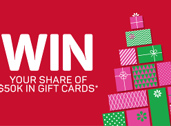 Win a Share of Gift Cards