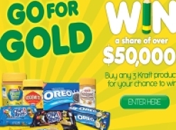 Win a  share of over $50,000