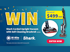 Win a Shark Corded Upright Vacuum