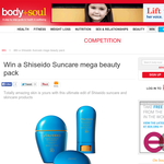 Win a Shiseido Suncare mega beauty pack!