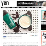 Win a Shu Uemura haircare pack! - Yen