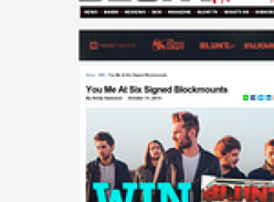 Win a signed copy of Blockmounts