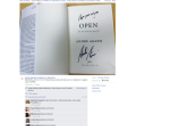Win a signed copy of Open