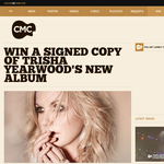 Win a signed copy of Trisha Yearwood's New Album