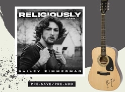 Win a Signed Epiphone Guitar by Bailey Zimmerman