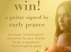 Win a Signed Guitar by Carly Pearce