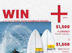 Win a Signed John John Florence Surfboard