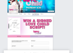 Win a signed 'Love Child' script!