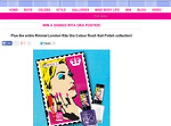 Win a signed Rita Ora poster + the entire Rimmel London Rita Ora Colour Rush Nail Polish collection! 