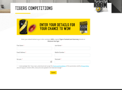 Win a signed Tigers Football and Guernsey
