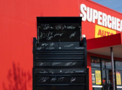 Win a Signed Tool Cabinet by 26 Supercar Drivers