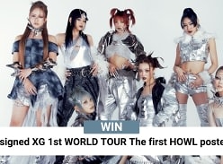 Win a Signed XG 1st World Tour the First Howl Poster