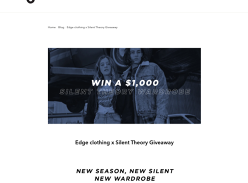 Win a Silent Theory Wardrobe