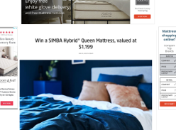 Win a SIMBA Hybrid® Queen Mattress