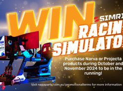 Win a SIMRIG Racing Simulator with NARVA or Projecta