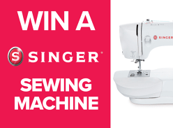 Win a Singer Fashion Mate 3333 Beginner Sewing Machine