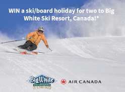 Win a Ski/Board Holiday for 2 to Big White Ski Resort, Canada