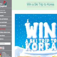 Win a ski trip to Korea!