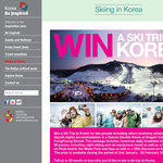 Win a ski trip to Korea! - Korea National Tourism Organisation