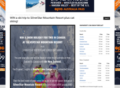 Win a ski trip to SilverStar Mountain Resort plus cat skiing