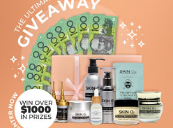 Win a Skin O2 Skincare Pro Bundle and $600 Skin O2 Store Credit
