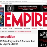 Win a Slim Playstation 3 Console And 007 Legends Game
