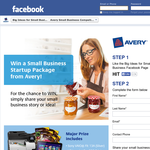 Win a small business start-up package from Avery!